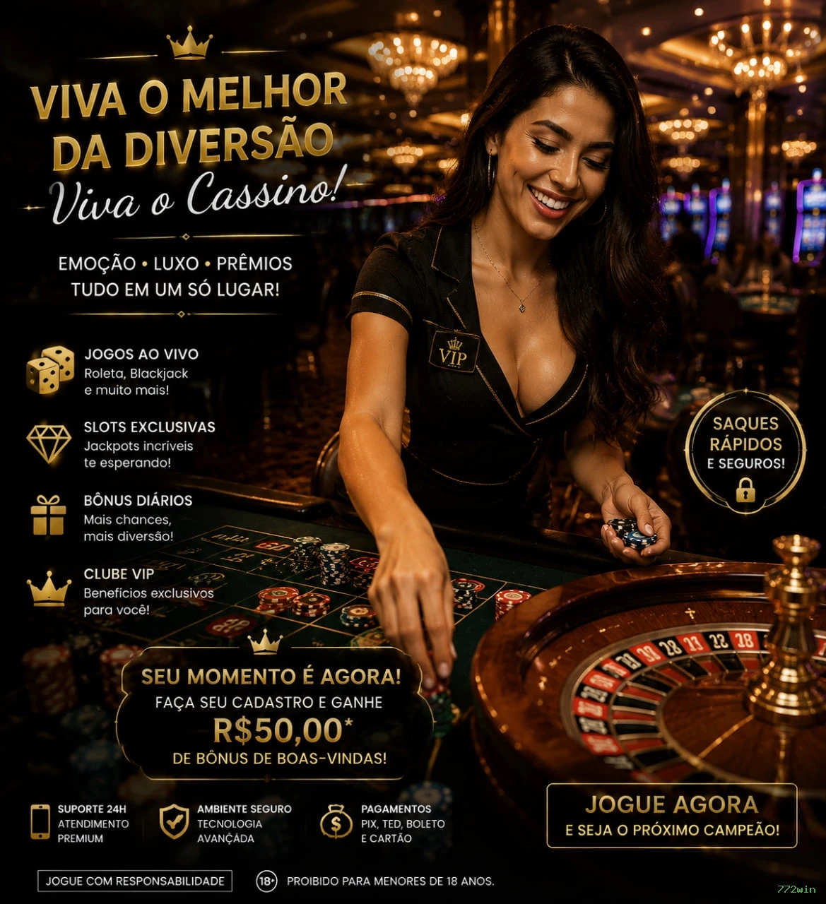 Segurança 2FA 772win